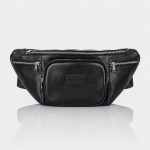 Сумка бананка мужская на пояс и через плечо VALIENTE 973  SAUVAGE Black Черный