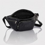 Сумка бананка мужская на пояс и через плечо VALIENTE 973  SAUVAGE Black Черный