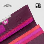 Кошелек женский кожаный VISCONTI R11 Paloma c RFID  Plum Multi  Сиреневый