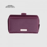 Кошелек кожаный женский VISCONTI R13 Carmelo c RFID  Plum Multi  