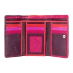 Кошелек женский кожаный VISCONTI RB43 c RFID  Plum Multi  