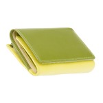 Кошелек женский кожаный VISCONTI RB43 Bora c RFID  Lime Multi  