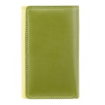 Кошелек женский кожаный VISCONTI RB43 Bora c RFID  Lime Multi  