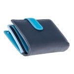 Кошелек женский кожаный VISCONTI RB51 c RFID  Blue Multi  