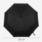 Зонт мужской автомат Fulton Open&Close Jumbo-1 G323 Черный, Купол 124 см
