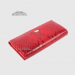 Кошелек женский CANPELLINI 2037 Классический На прямую купюру На кнопке  P326 RED LAK Красный  Красный