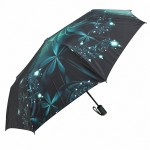 Женский зонт полуавтомат Три Слона 34037 GREEN Satin, Зеленый