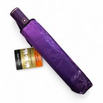 Женский зонт полуавтомат Три Слона 34037 VIOLET Satin, Фиолетовый