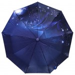 Женский зонт полуавтомат Три Слона 34037 INDIGO Satin, Индиго