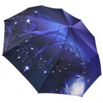 Женский зонт полуавтомат Три Слона 34037 INDIGO Satin, Индиго