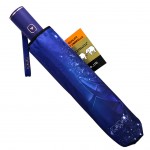 Женский зонт полуавтомат Три Слона 34037 INDIGO Satin, Индиго