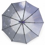Женский зонт полуавтомат Три Слона 34037 INDIGO Satin, Индиго