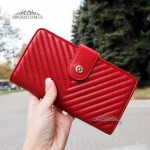 Кошелек женский TERGAN 5791  KIRMIZI METIS Красный/Розовый