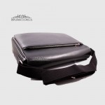 Сумка Для Ноутбука и документов А4 GIADA PELLE 425516 Кожаная На одно отделение с Ремнем через плечо BLACK floater Черный