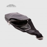 Сумка-Рюкзак на одно плечо GIADA PELLE 335167 Кожаный  BLACK floater Черный