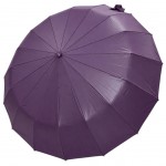 Зонт женский автомат Три Слона 7569 VIOLET, фиолетовый 16 спиц