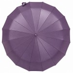 Зонт женский автомат Три Слона 7569 VIOLET, фиолетовый 16 спиц