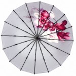 Зонт женский автомат Три Слона 7569 VIOLET, фиолетовый 16 спиц