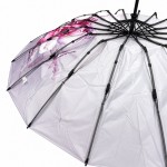 Зонт женский автомат Три Слона 7569 VIOLET, фиолетовый 16 спиц