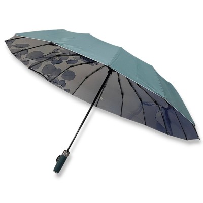 Зонт Автомат Три Слона L37569 Polyester D.TURQUOISE