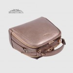 Сумка Сундук женская Кожаная TERGAN 79135  BRONZ PERLA MIMOZA 