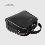 Сумка Сундук женская Кожаная TERGAN 79135  SIYAH FLOATER Черный