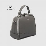 Сумка Сундук женская Кожаная TERGAN 79135  GRI FLOATER Чр
