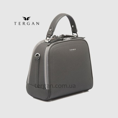 Сумка Сундук женская Кожаная TERGAN 79135 GRI FLOATER
