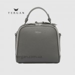 Сумка Сундук женская Кожаная TERGAN 79135  GRI FLOATER Чр