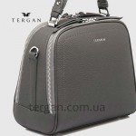 Сумка Сундук женская Кожаная TERGAN 79135  GRI FLOATER Чр