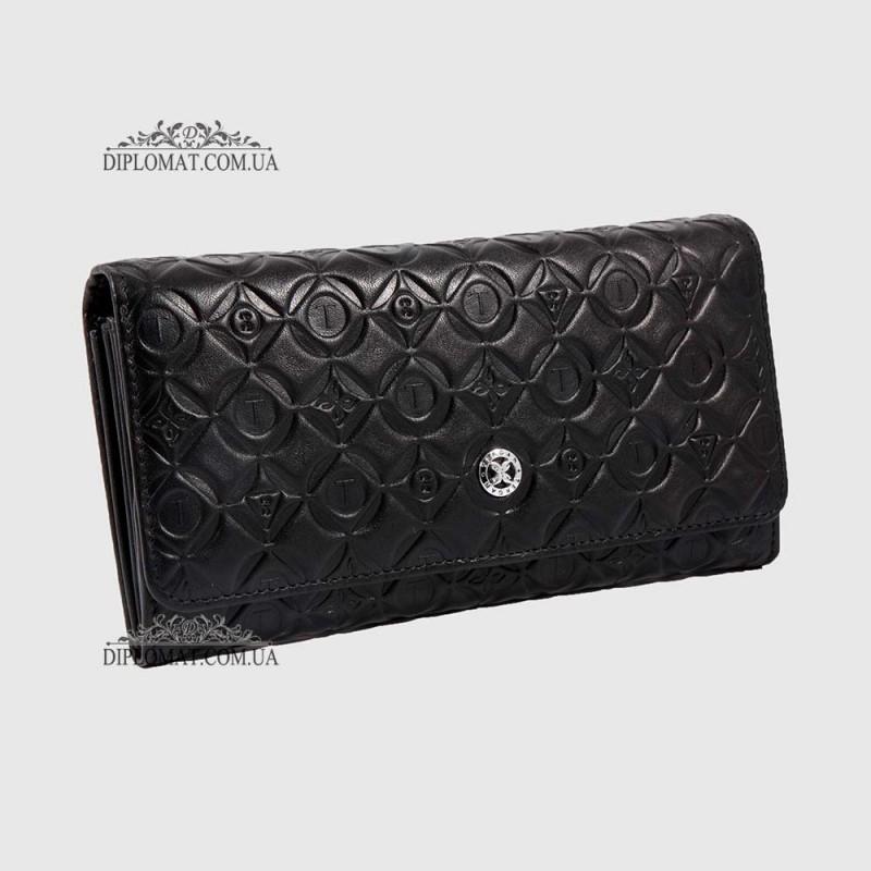 Кошелек женский из натуральной кожи TERGAN 5783  SIYAH NAPPA Черный