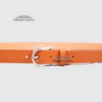 Ремень женский GIADA PELLE BELT 202107 Кожаный Универсальный MUSTARD floater Горчичный