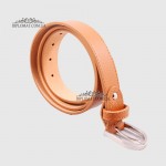 Ремень женский GIADA PELLE BELT 202107 Кожаный Универсальный MUSTARD floater Горчичный