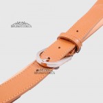 Ремень женский GIADA PELLE BELT 202107 Кожаный Универсальный MUSTARD floater Горчичный