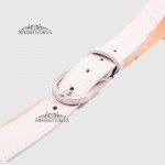 Ремень женский GIADA PELLE BELT 202107 Кожаный Универсальный NUDE FLOATER Пудра