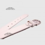 Ремень женский GIADA PELLE BELT 202107 Кожаный Универсальный NUDE FLOATER Пудра