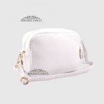 Сумка кросс боди EMANUELA FERRETTI 85237  WHITE floater Белый/Бежевый