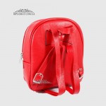 Рюкзак женский KARYA 6005 Кожаный 46 RED Красный/Розовый
