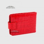 Визитница кожаная для дисконтных карт BUTUN 859  006006 Красный