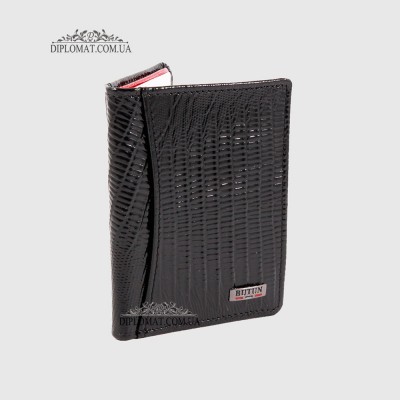 Обложка под ID паспорт BUTUN 153 Кожаная005039 Lizard print