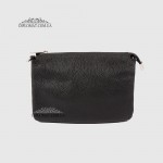 Сумка Женская Кожаная EMANUELA FERRETTI 85032 Ремень через плечо BLACK floater Черный