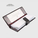 Визитница кожаная для дисконтных карт KARYA 0012  1