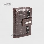 Визитницы кожаные для дисконтных карт KARYA 0013  016