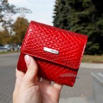 Кошелек женский KARYA 1066  019 RED Lack Красный/Розовый