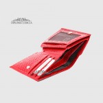 Кошелек женский KARYA 1066  019 RED Lack Красный/Розовый