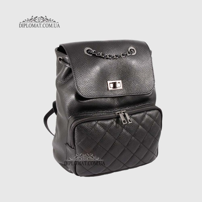 Рюкзак женский EMANUELA FERRETTI 85353  BLACK floater Черный