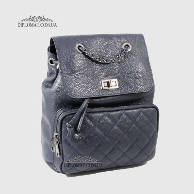 Рюкзак женский EMANUELA FERRETTI 85353 D.BLUE  floater