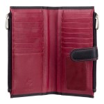 Кошелек женский VISCONTI CD23 Jade  Black Red   