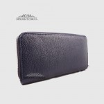 Кошелек на молнии EMANUELA FERRETTI 0029 Кожа внутри и снаружи 12 отделений под карточки  D.BLUE  floater Синий
