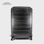Чемодан поликарбонат на колесах GUARD 010603 CARBON BLACK Черный  Размер XL ( 28 x 75 x 47 cm 4,24 кг) 